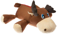 KONG Cozie Ultra Max Moose close-up shows heavy stitching and squeaker action