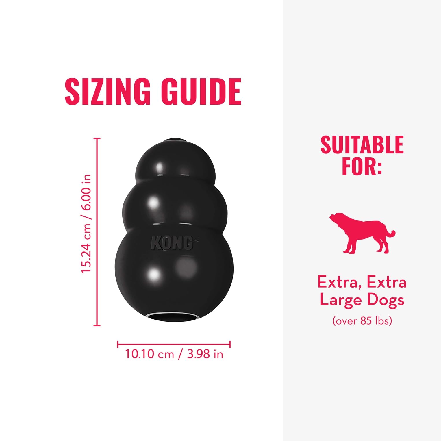 KONG Extreme's erratic bounce sparks playful, unpredictable fetch sessions.