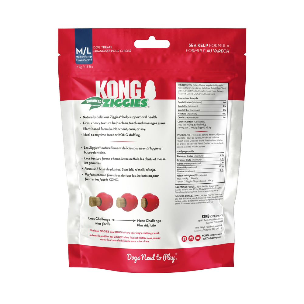 KONG Extreme-size option gives extra durability for power chewers.
