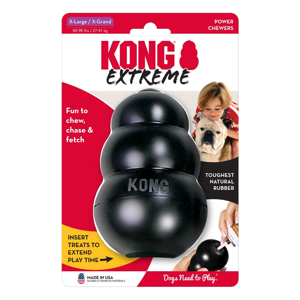 KONG Extreme packaging image highlighting features and benefits