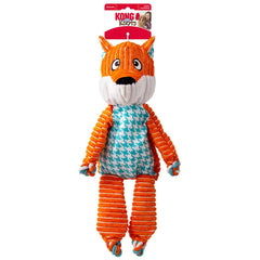 KONG Floppy Knots fox XL toy shows durable no-stuffing design for tough play