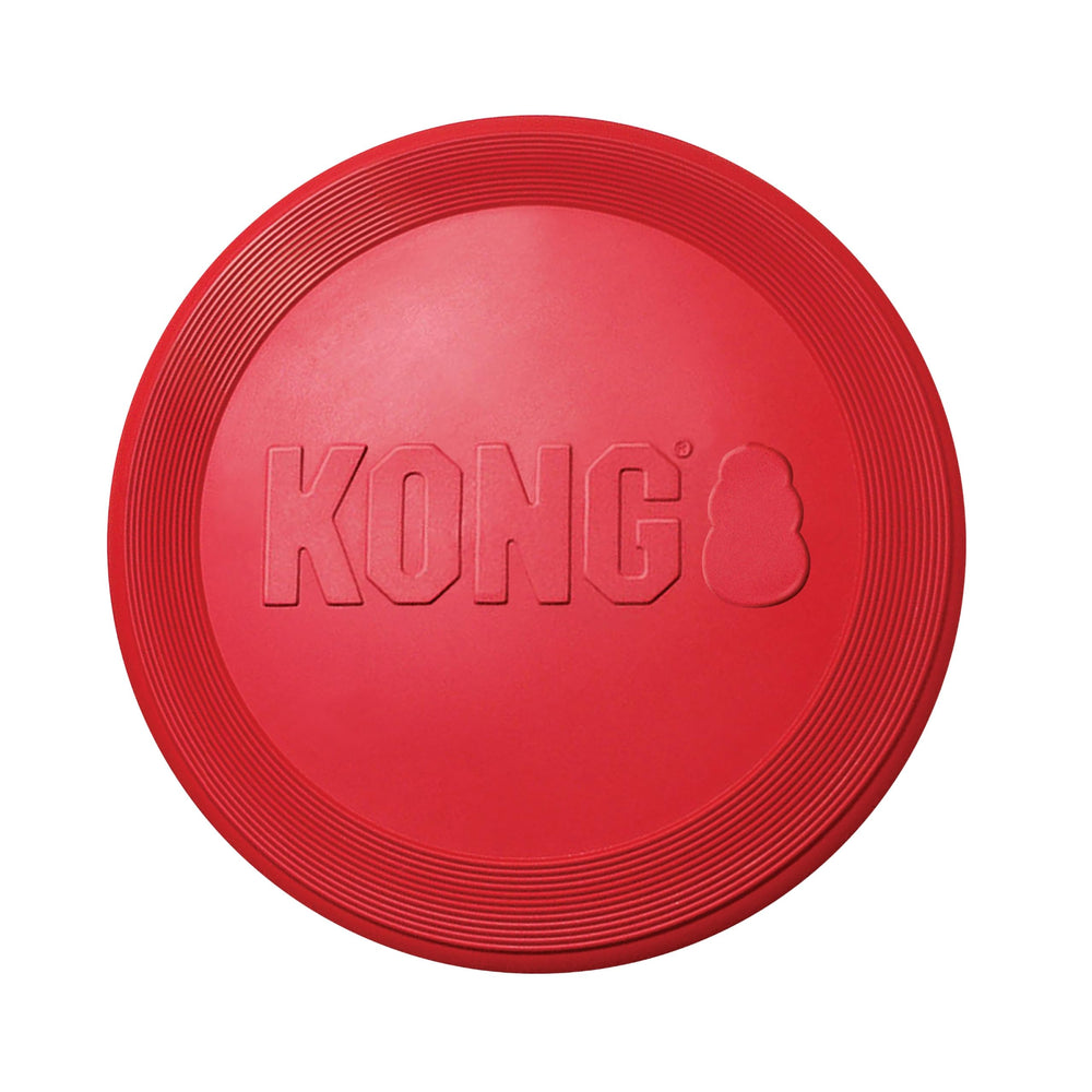 KONG Flyer: disco volador duradero para juegos al aire libre y capturas seguras.