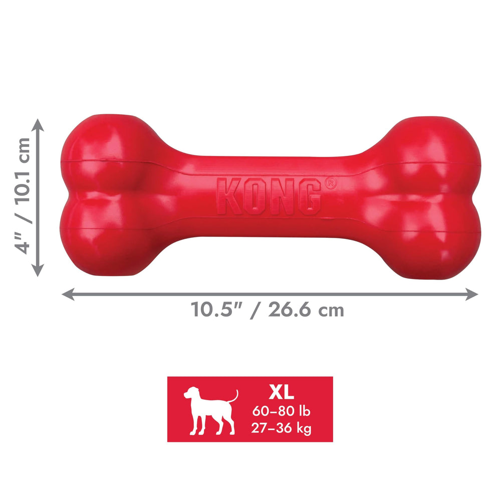 KONG Goodie Bone made in USA with globally sourced materials.