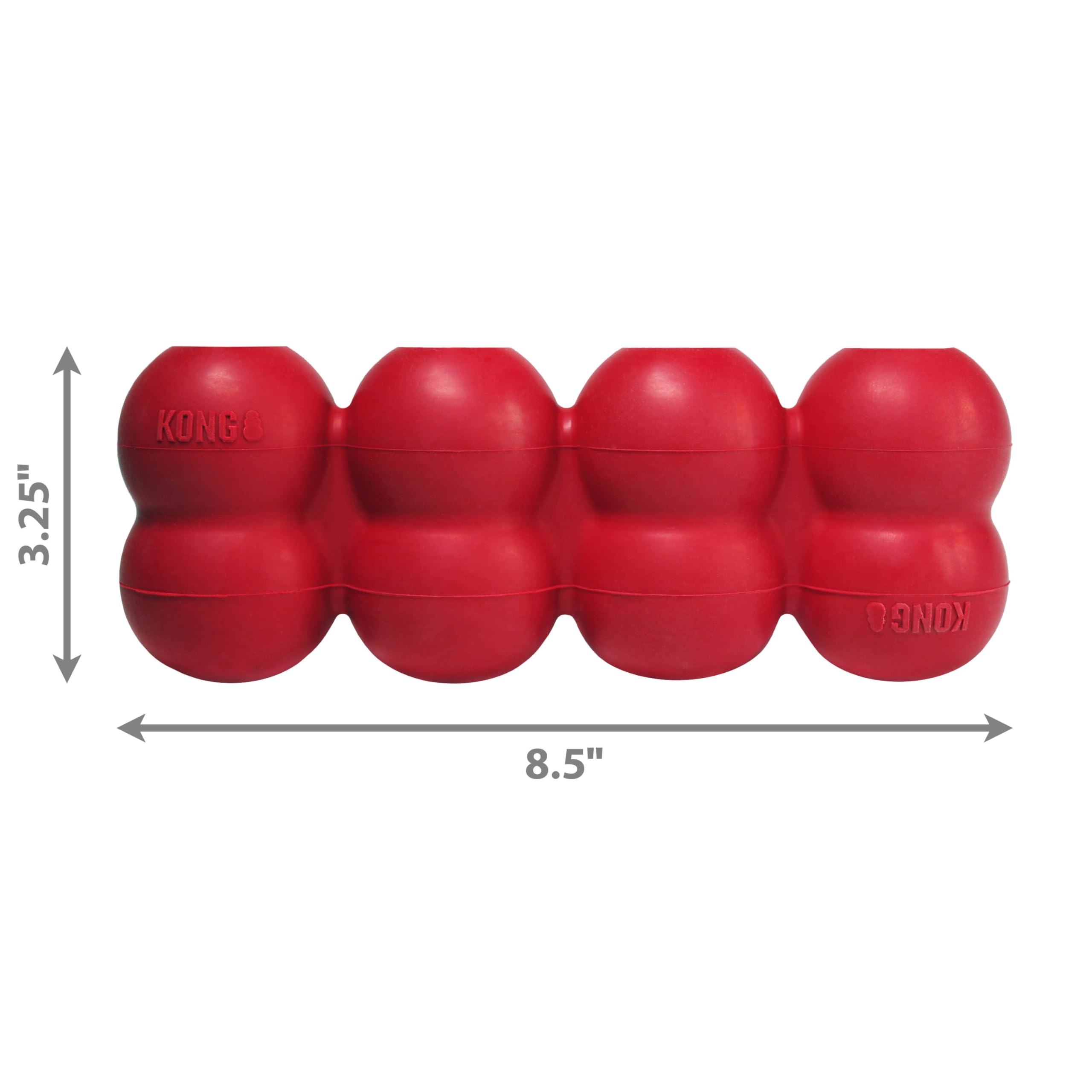 KONG Goodie Ribbon ideal for large dogs and interactive enrichment sessions.