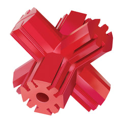 KONG Jump'N Jack durable natural rubber toy supports tough chewers