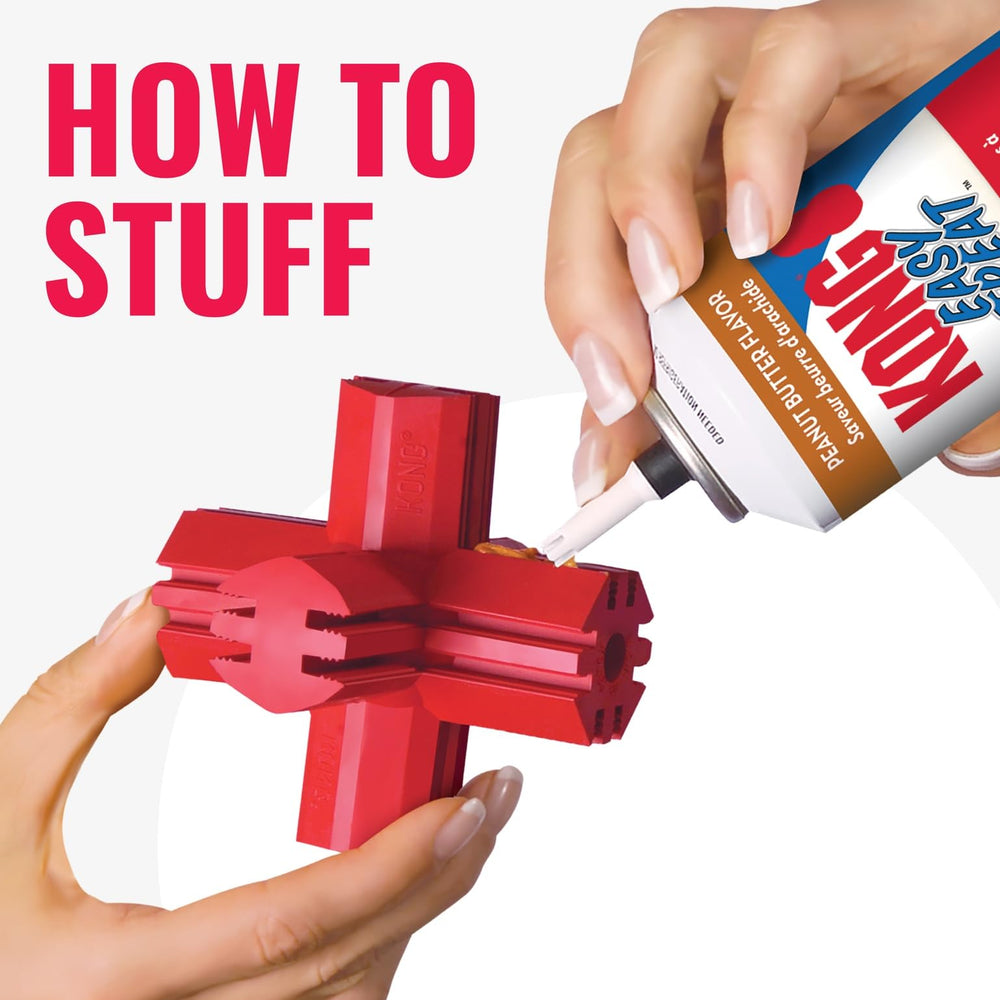 KONG Jump'N Jack promotes extended play sessions during fetch and chew