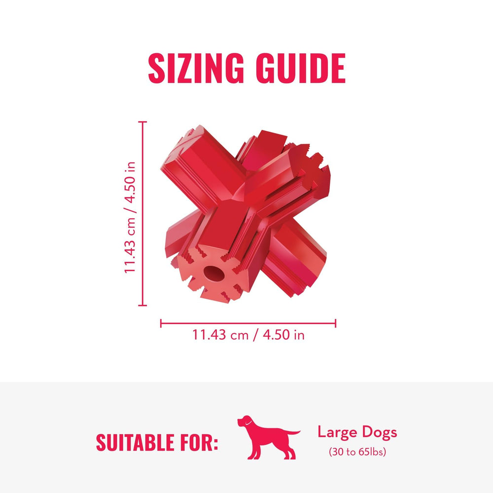 KONG Jump'N Jack great for treat-filled extensions with peanut butter