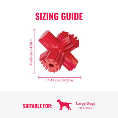 KONG Jump'N Jack great for treat-filled extensions with peanut butter