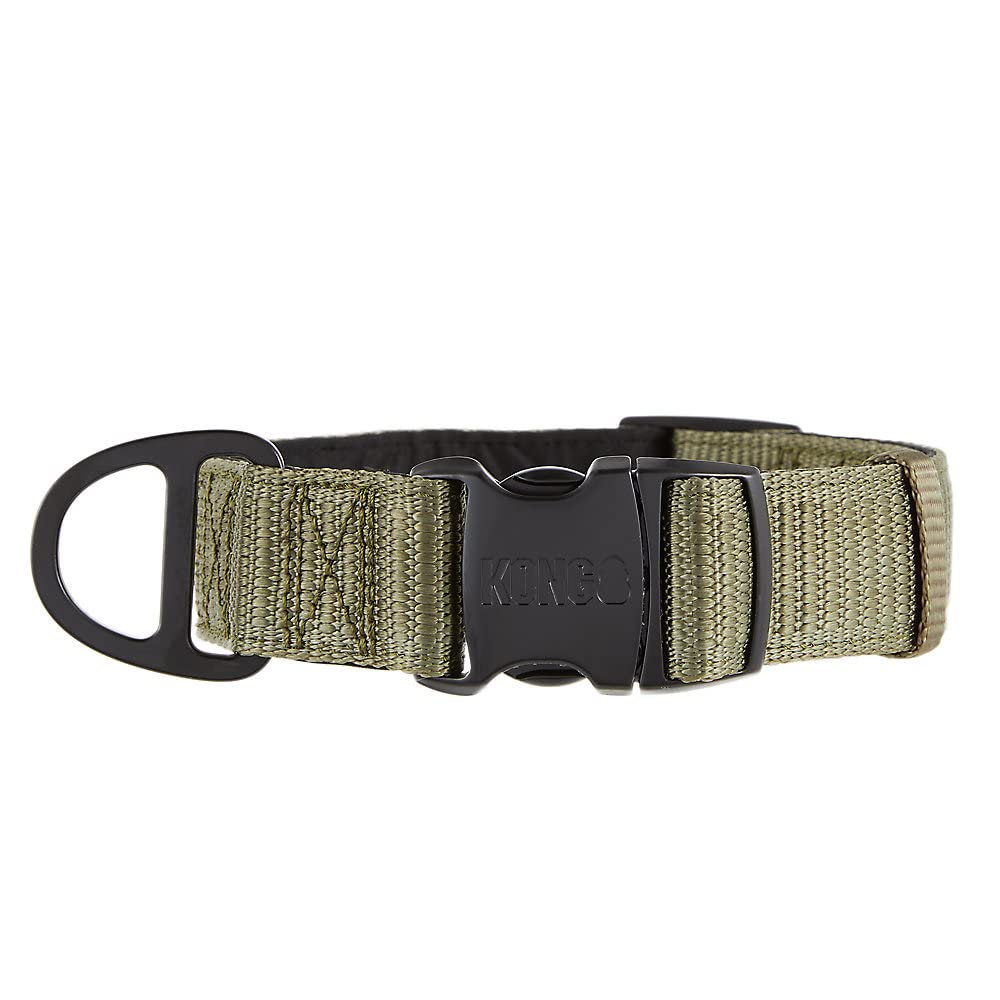 KONG Max HD collar front view with neoprene padding for comfortable daily walks.