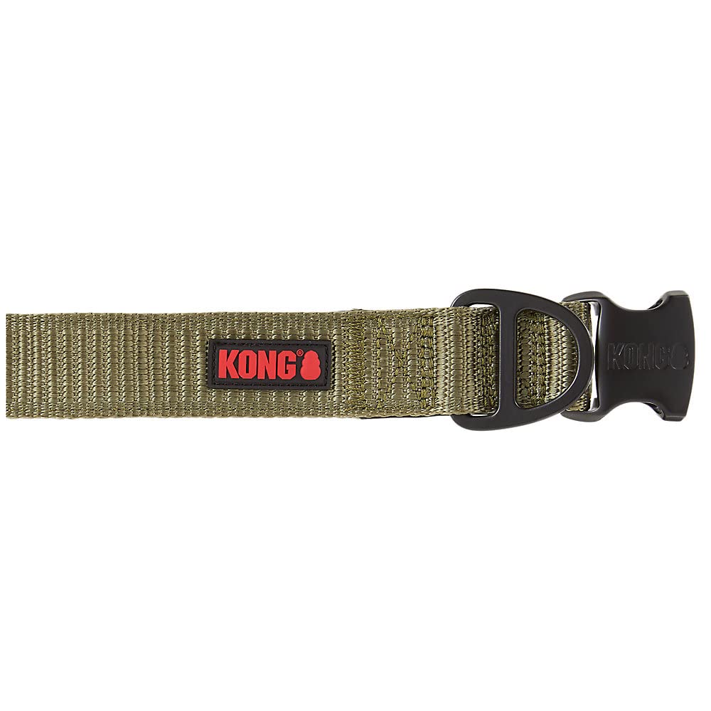 KONG Max HD sizing chart showing Large 18-26 inches and 1.5 inch width.