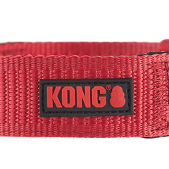 KONG Max HD durable metal hardware demonstrates secure buckle and ID tag stability