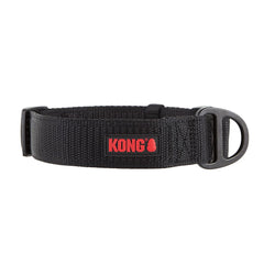 KONG Max HD padded collar side view shows rugged comfort for daily dog walks.