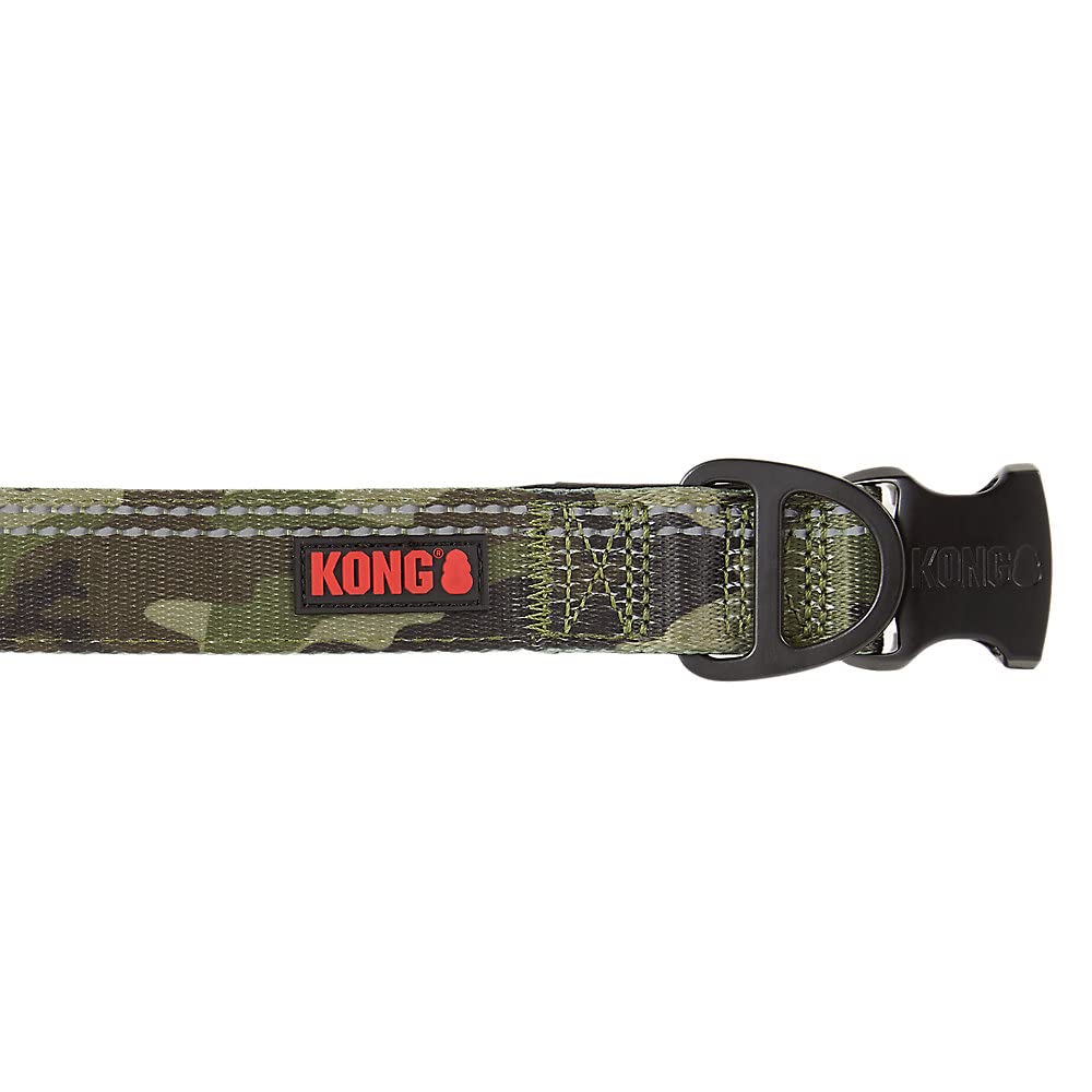 KONG Max HD camo snap buckle for quick secure closure.