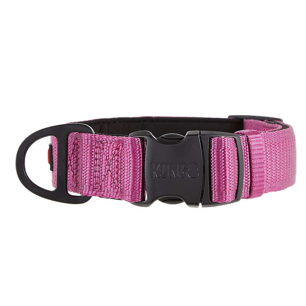 KONG Max HD collar with ultra-durable thread and metal hardware for lasting durability.
