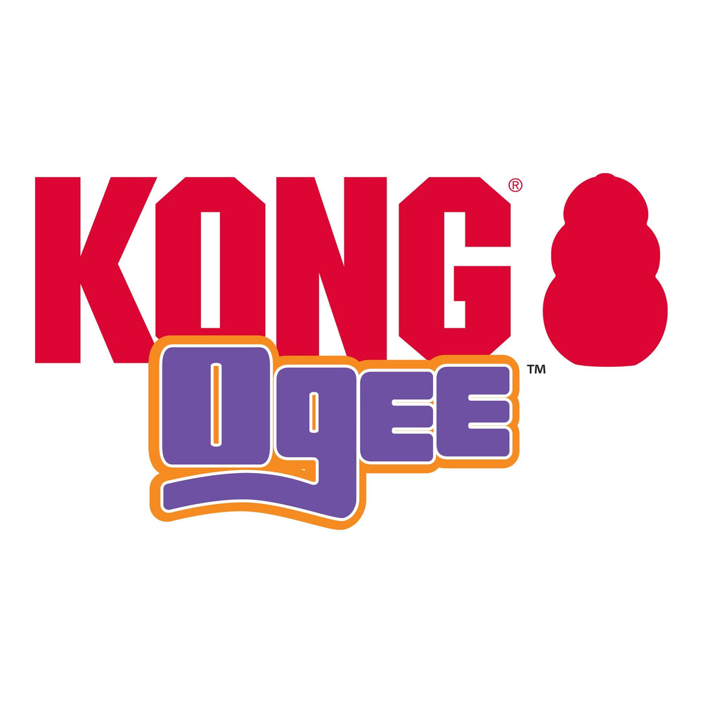 KONG Ogee Stick large rounded edges protect teeth and gums.