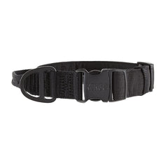 KONG padded collar strap with handle demonstrating quick-control feature during walks.