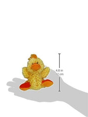 KONG Paquete de 2 juguetes para perro, color pato, ideal para rotar el juego.