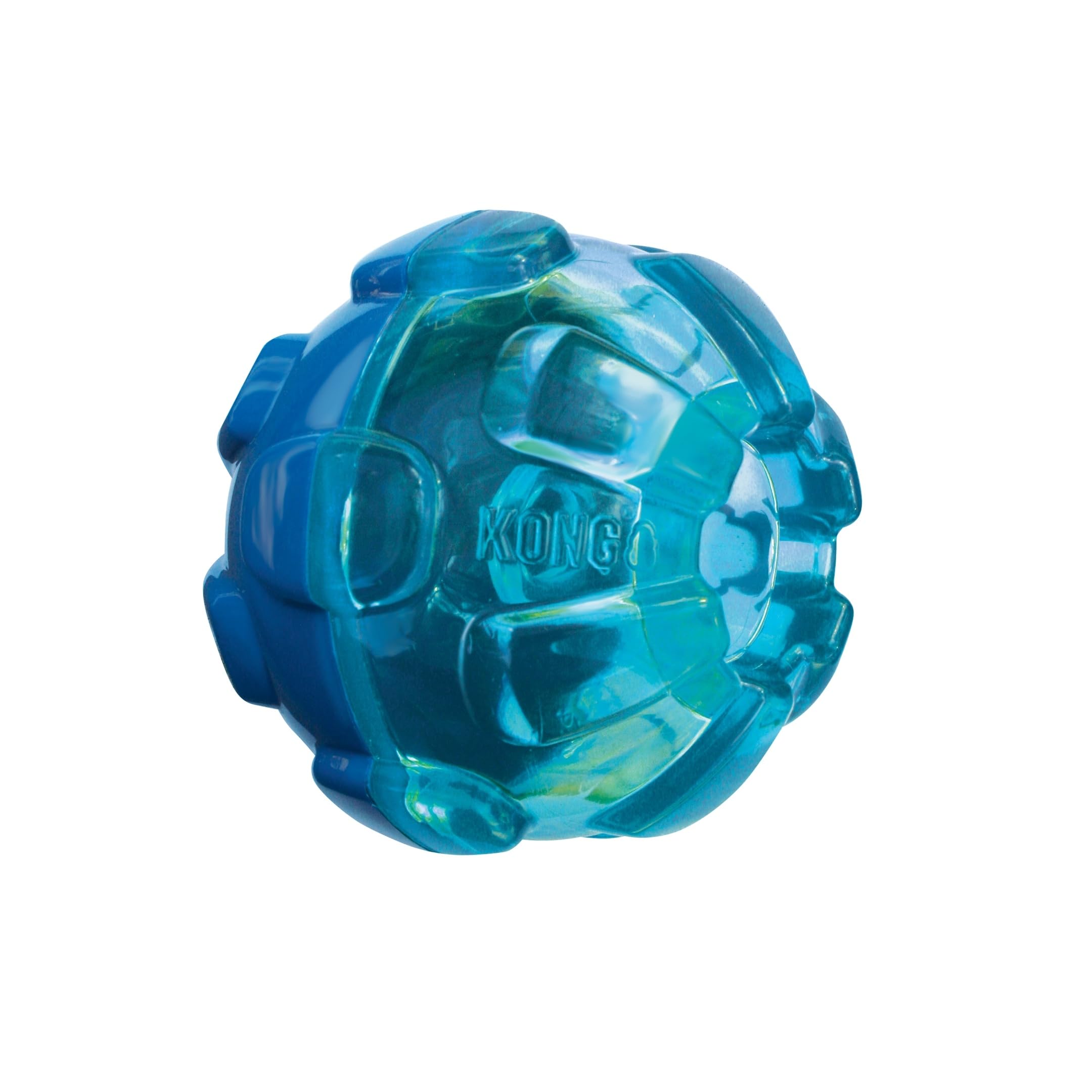 KONG Rewards Ball LG treat-dispensing toy providing mental stimulation during play.