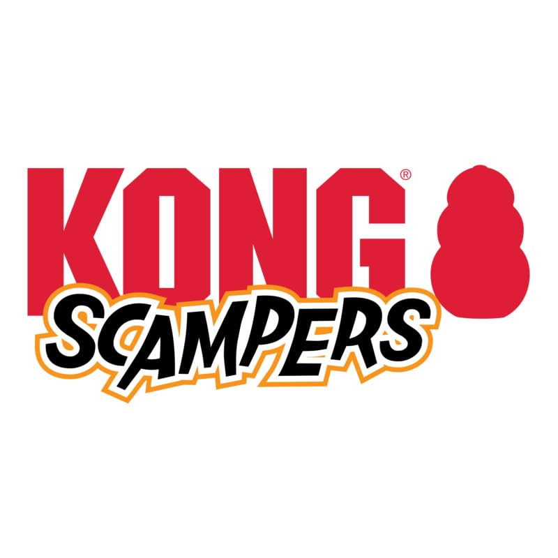 KONG Scampers Lemur, lomo visible, perfecto para juego suave en casa.