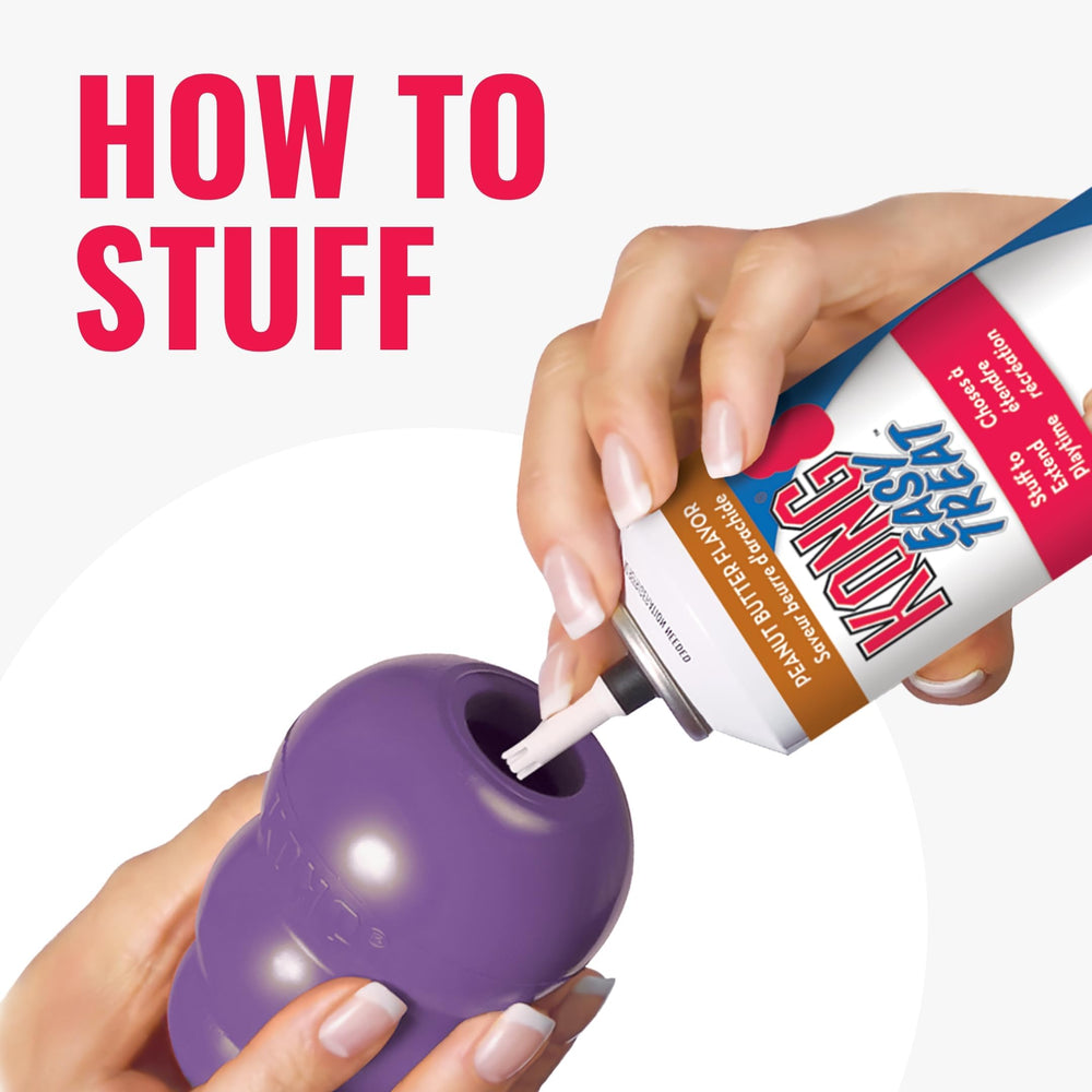 KONG Senior aged-dog-friendly design shown with soft rubber suitable for sensitive gums.