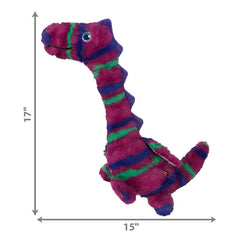 KONG Shakers Honkers Dragon, diseño flexible para buscar y traer con diversión.