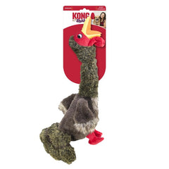 KONG Shakers Honkers Turkey plush detail highlighting soft exterior for chewing
