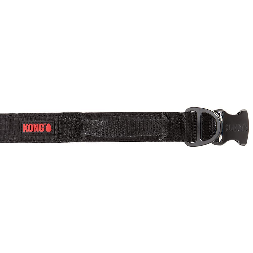 KONG medium adjustable collar with neck range for proper fit.