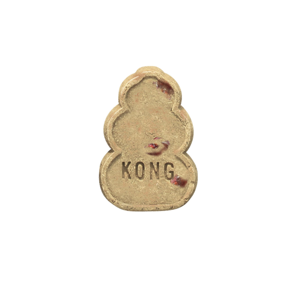 KONG Classic toy filled with KONG Snacks demonstrates long-lasting enrichment.