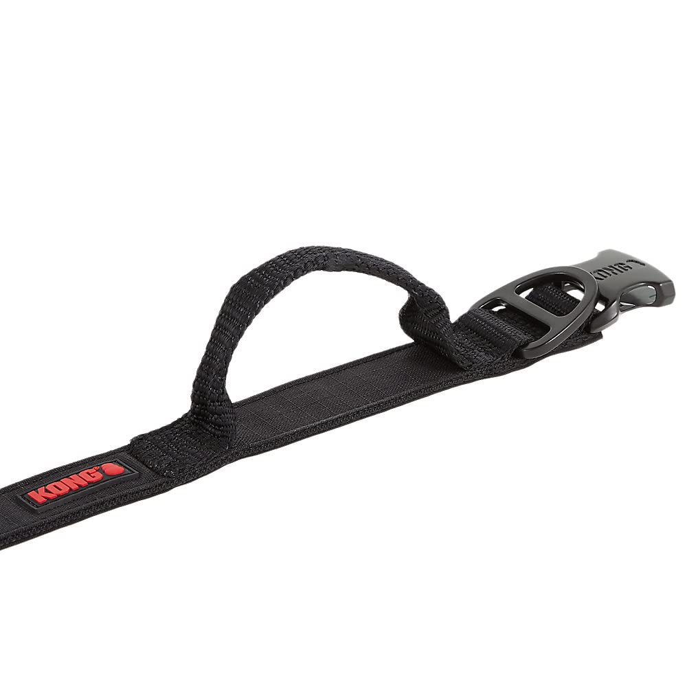 KONG padded collar with interior neoprene padding for comfortable wear.