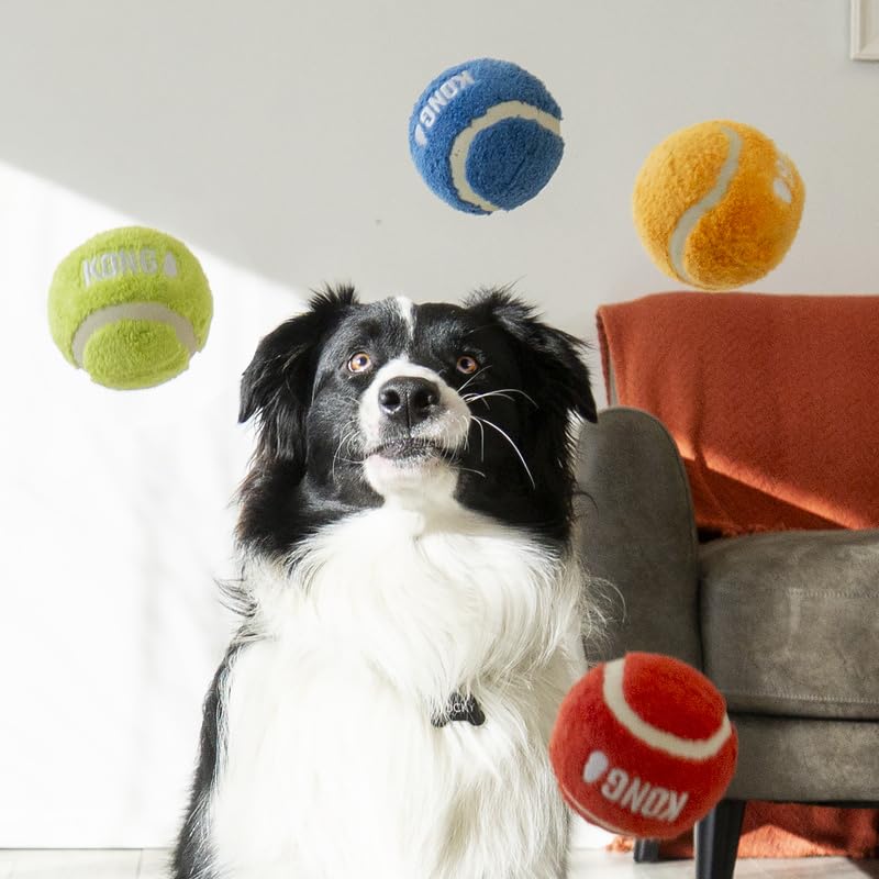 KONG Sport Softies dynamic bounce small supports engaging fetch and interactive play