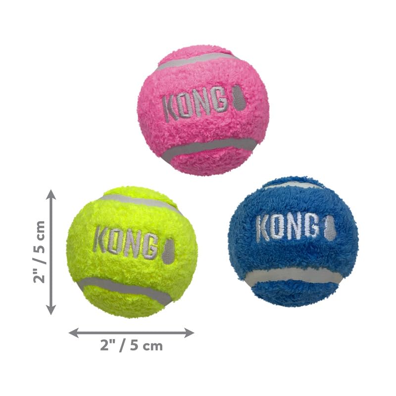 KONG Sport Softies no-squeaker small enables calmer, quieter fetch sessions