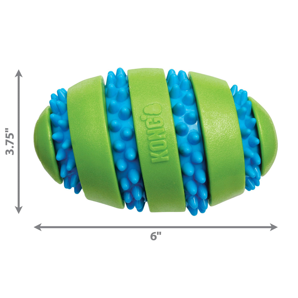 KONG Squeezz Goomz Football Lg, ideal para juego interactivo en casa