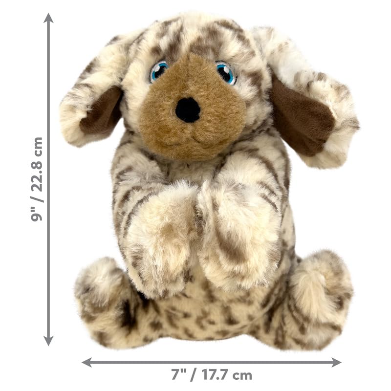 KONG Toughz soft plush with toughness wrapped for indoor fun and comfort