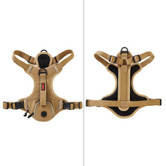 KONG waste bag harness small tan durable-nylon image highlights rugged build for outdoor use.