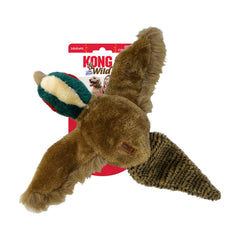 KONG Wild Low Stuff Pheasant floppy body enables shaking play and engagement