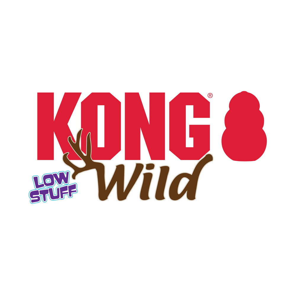 KONG Wild Low Stuff Pheasant squeaker image promotes extended play sessions
