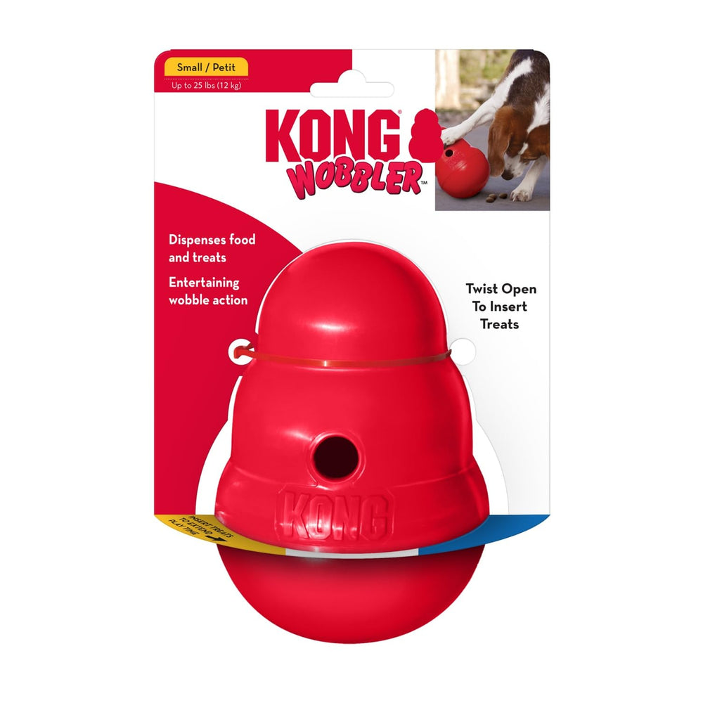 KONG Wobbler rewards curiosity with slow, engaging play sessions