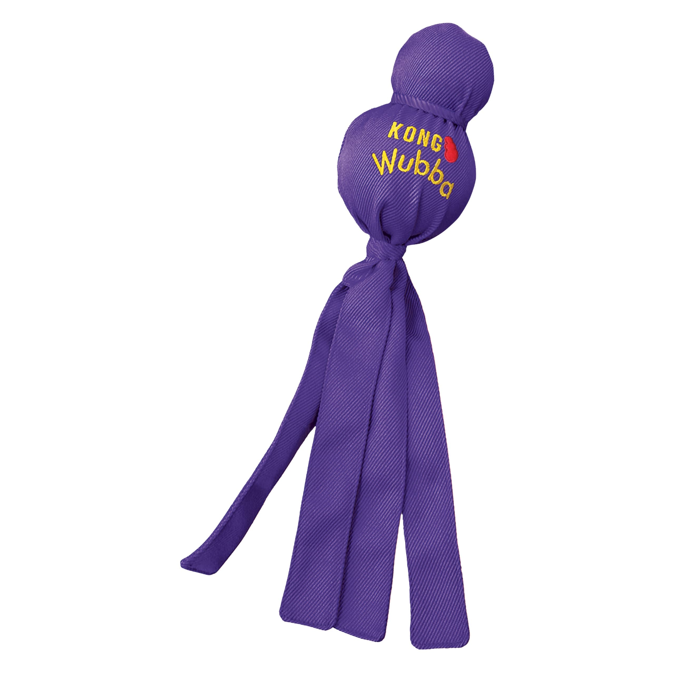 KONG Wubba random-color dog toy for colorful playtime.