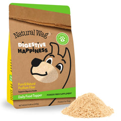 Konsyl Natural Wag front-label showing psyllium for canine digestive support