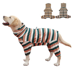 KOOGAL dog pajamas 2XL fit on a large dog for flexible, all-day comfort.