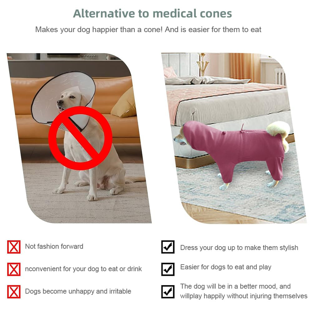 KOOGAL dog pajamas red-wearing dog in living room demonstrates everyday comfort.