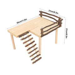 KooingTech hamster platform side view showing modular design for flexible setup