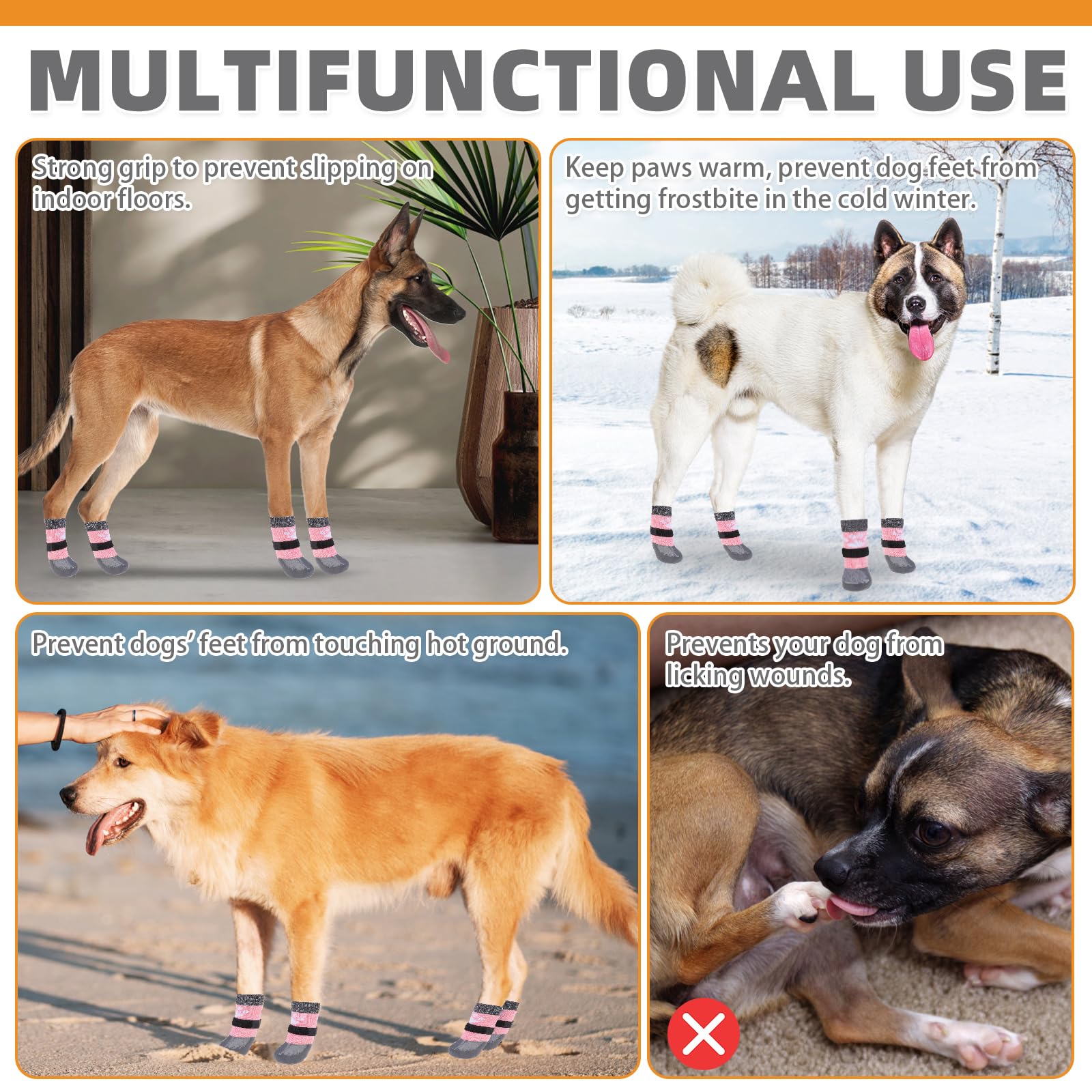 KOOLTAIL adjustable magic strip secures a stable, slip-free fit