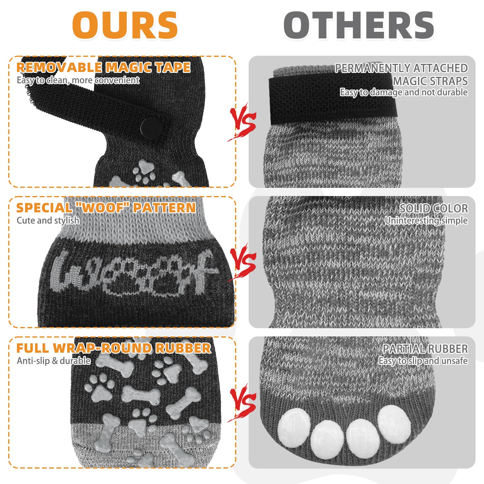 KOOLTAIL adjustable strap socks demonstrate secure fit during walks