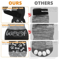 KOOLTAIL adjustable strap socks demonstrate secure fit during walks