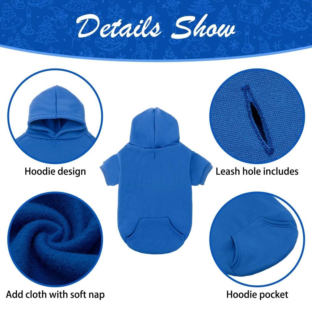 KOOLTAIL Basic Dog Hoodie back view showing roomy fit