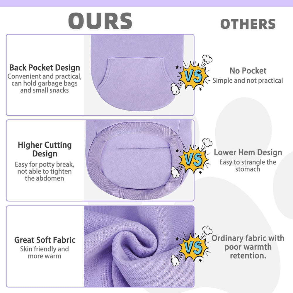 KOOLTAIL Basic Dog Hoodie care guide demonstrates machine washable ease