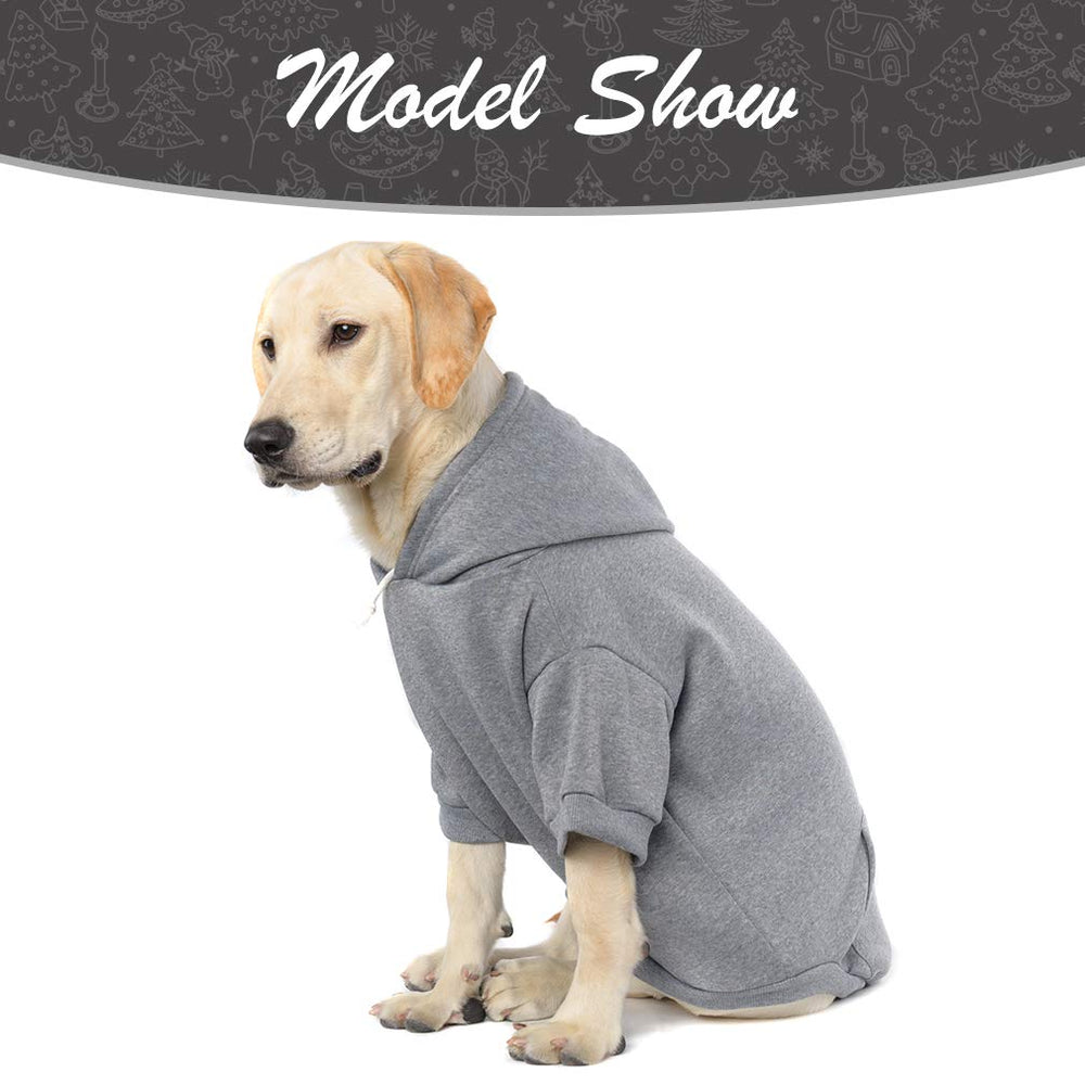 KOOLTAIL Basic Dog Hoodie color options include gray, pink, and blue to suit styles.