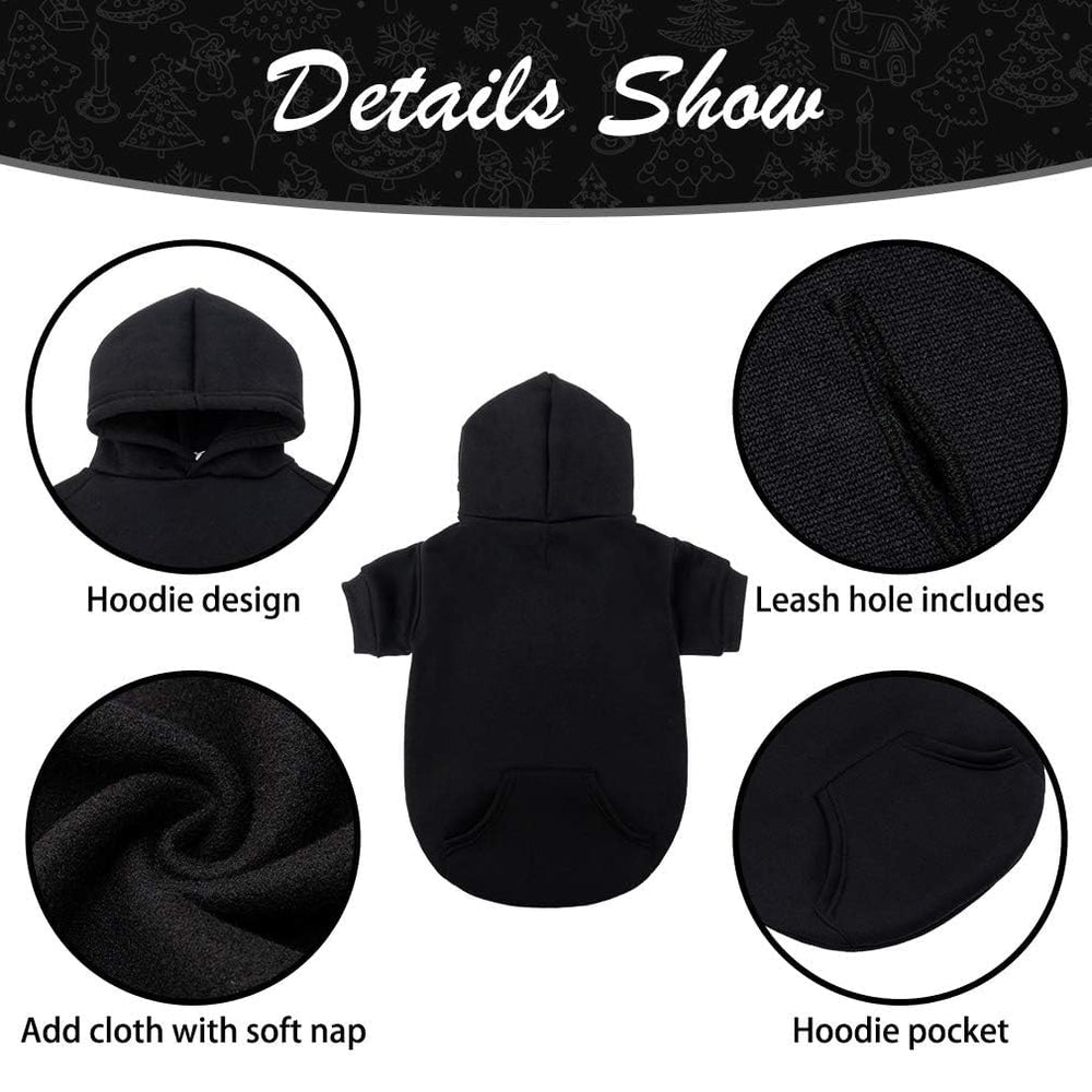 KOOLTAIL Basic Dog Hoodie fabric detail shows durability and softness