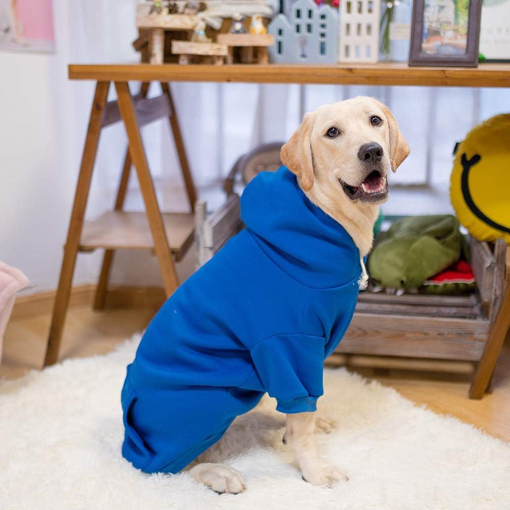KOOLTAIL Basic Dog Hoodie inside nap material for extra warmth